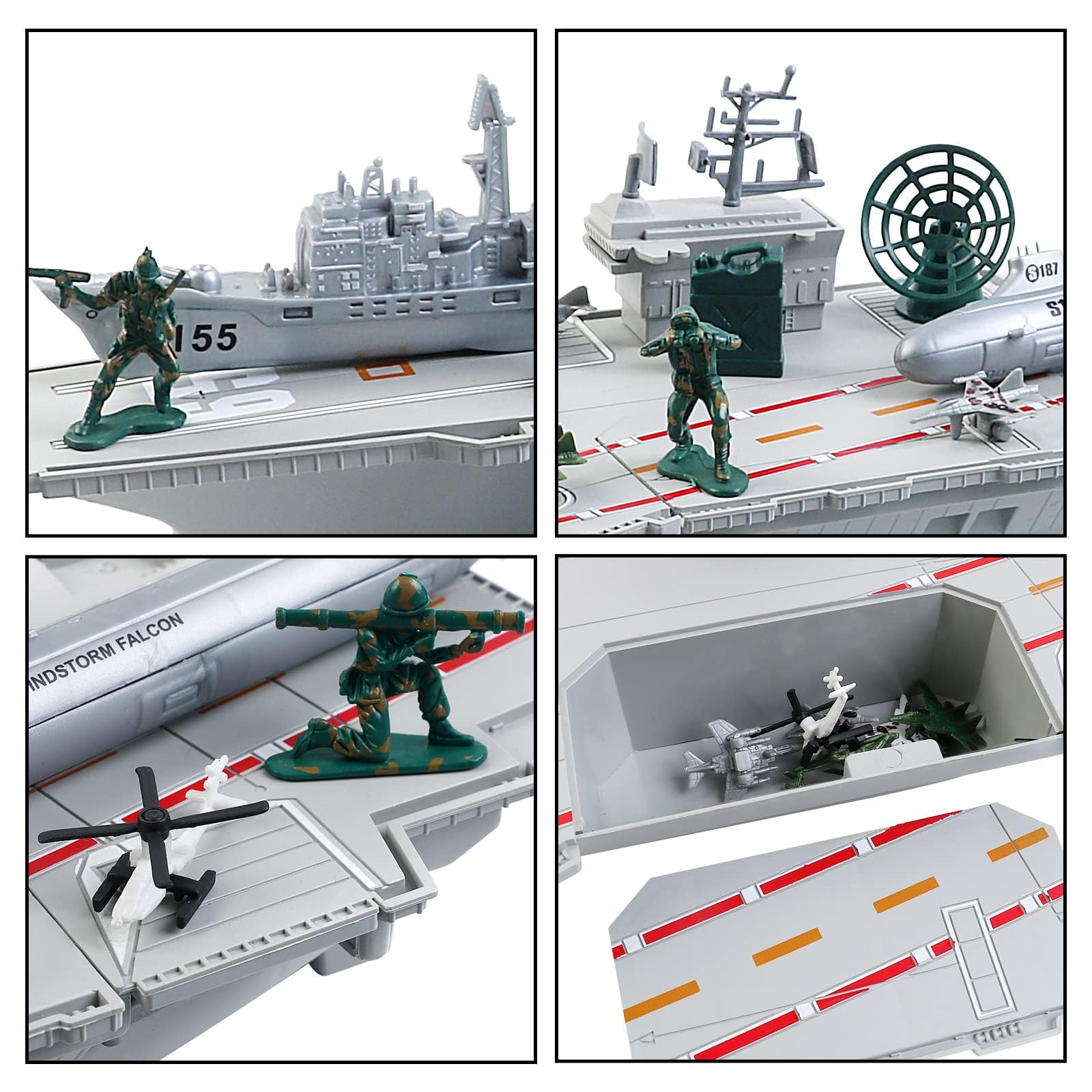 deAO fighter jet toy highlights fast jets for action packed skies