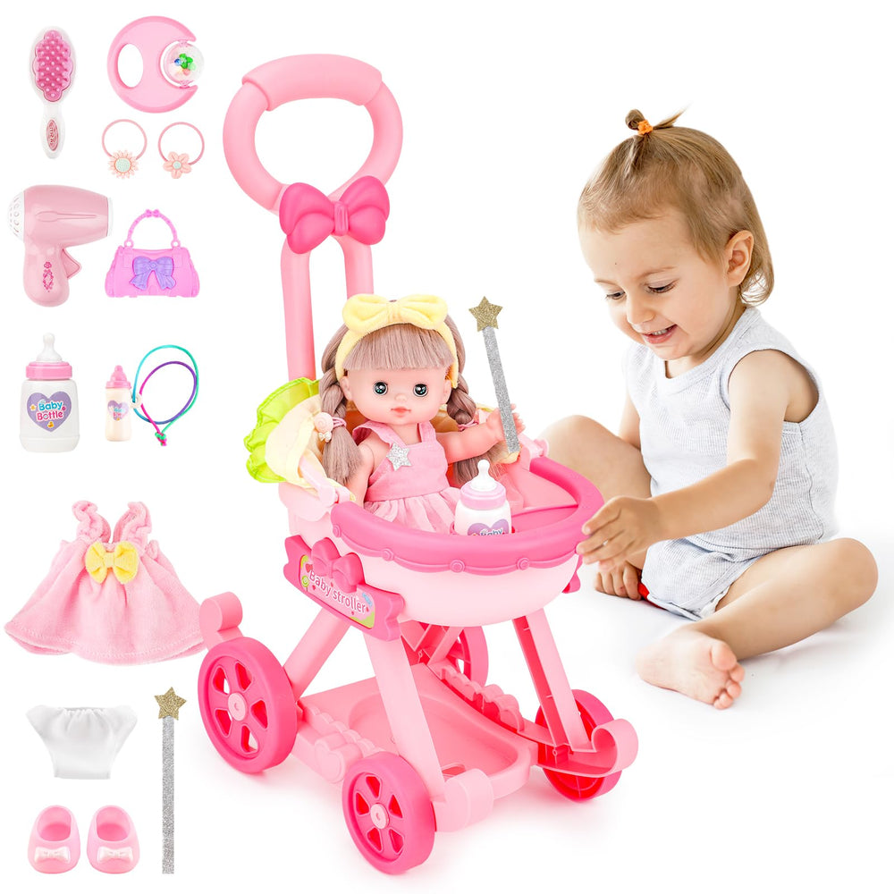 deAO gift-ready dolls playset, perfect for birthdays and holidays