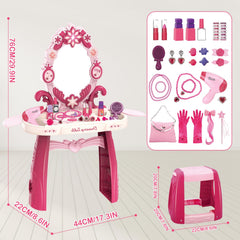 deAO Hair Dryer Toy and Accessories enable interactive styling during playtime