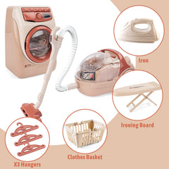 deAO laundry basket completes pretend laundry routine