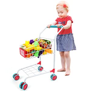 deAO Educational toy promotes color recognition and dexterity through creative pretend tasks.