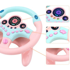 deAO steering wheel with 360-degree rotation for dynamic play