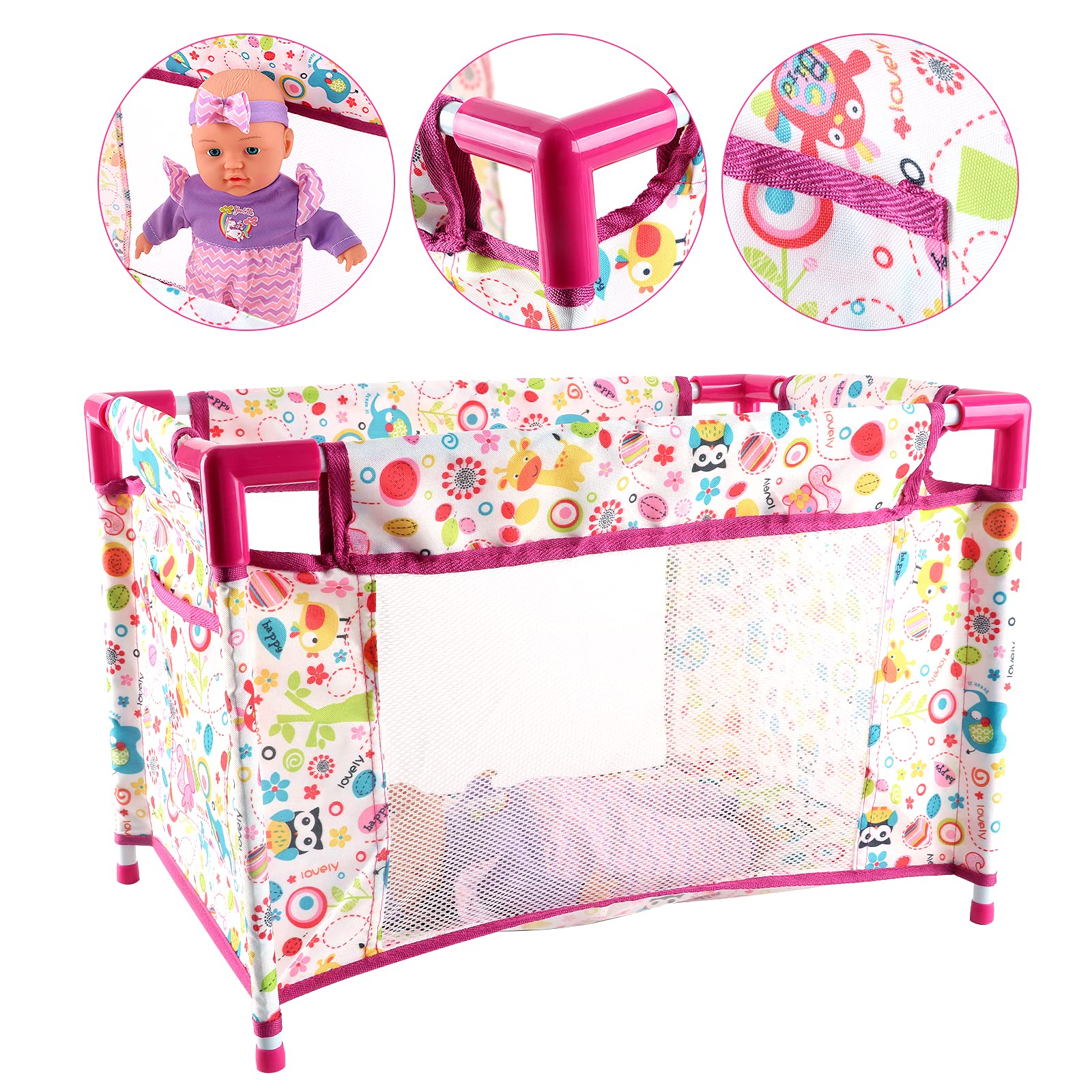 deAO Kids travel bag: keeps accessories organized for on the go adventures.
