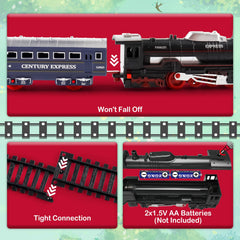 deAO Long Track layout enabling expansive railway adventures