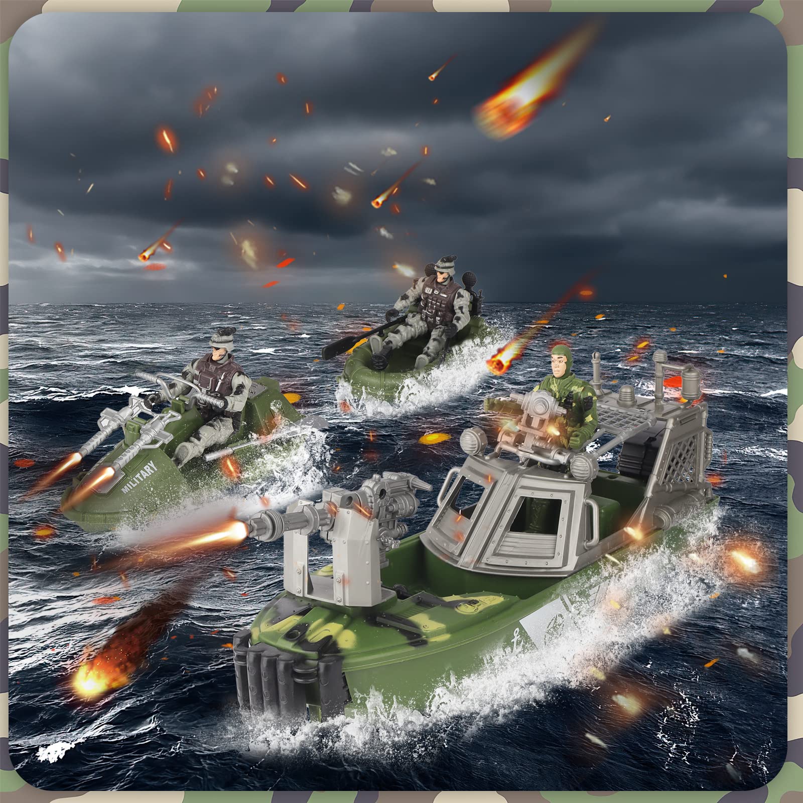 deAO Fighter toy supports quick scene changes and imaginative battles