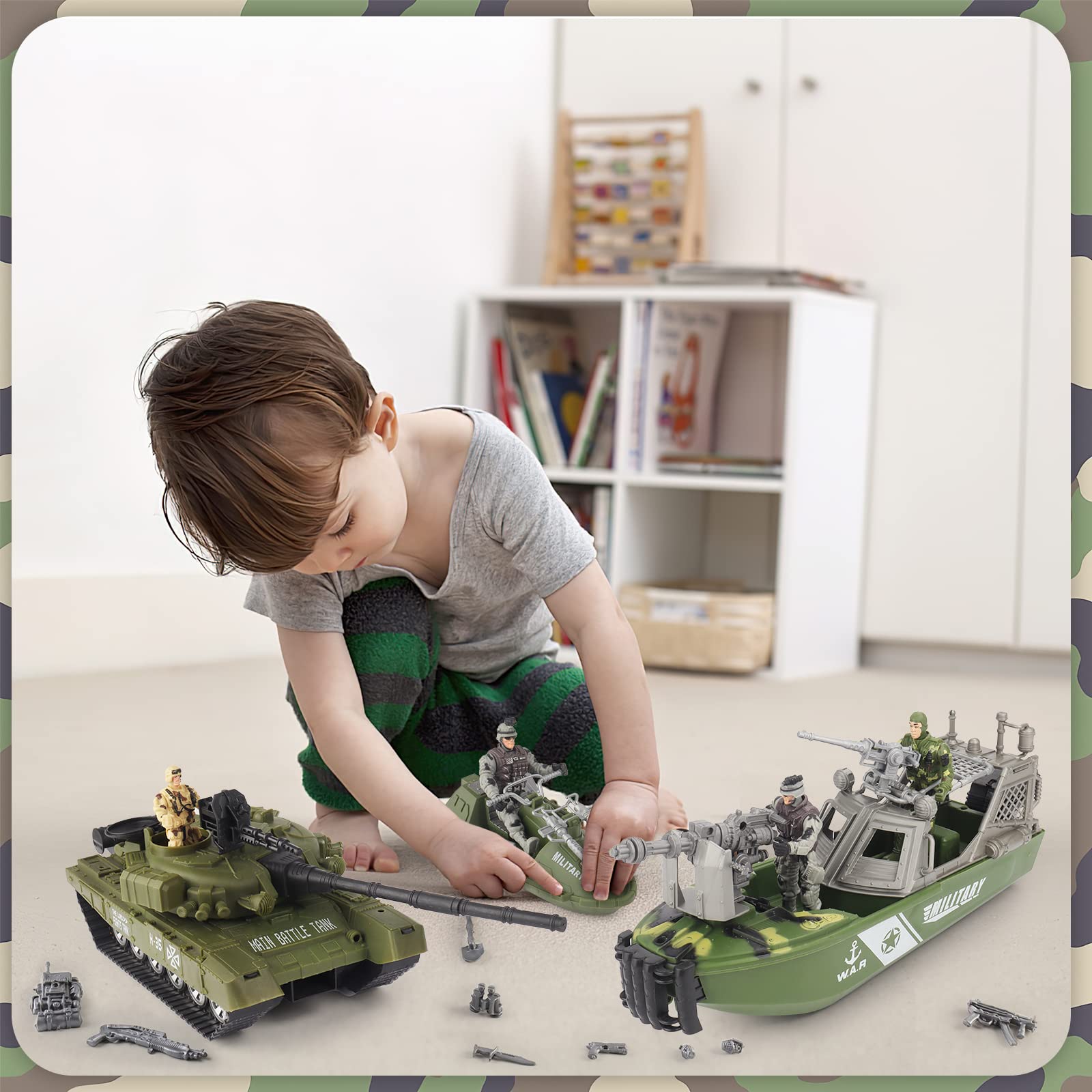 deAO Fort toy anchors durable play and role-play adventures