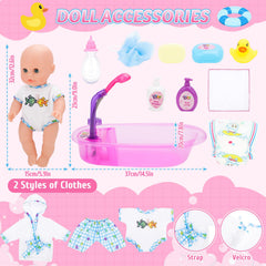 deAO safe materials bath toy set for ages 3 and up
