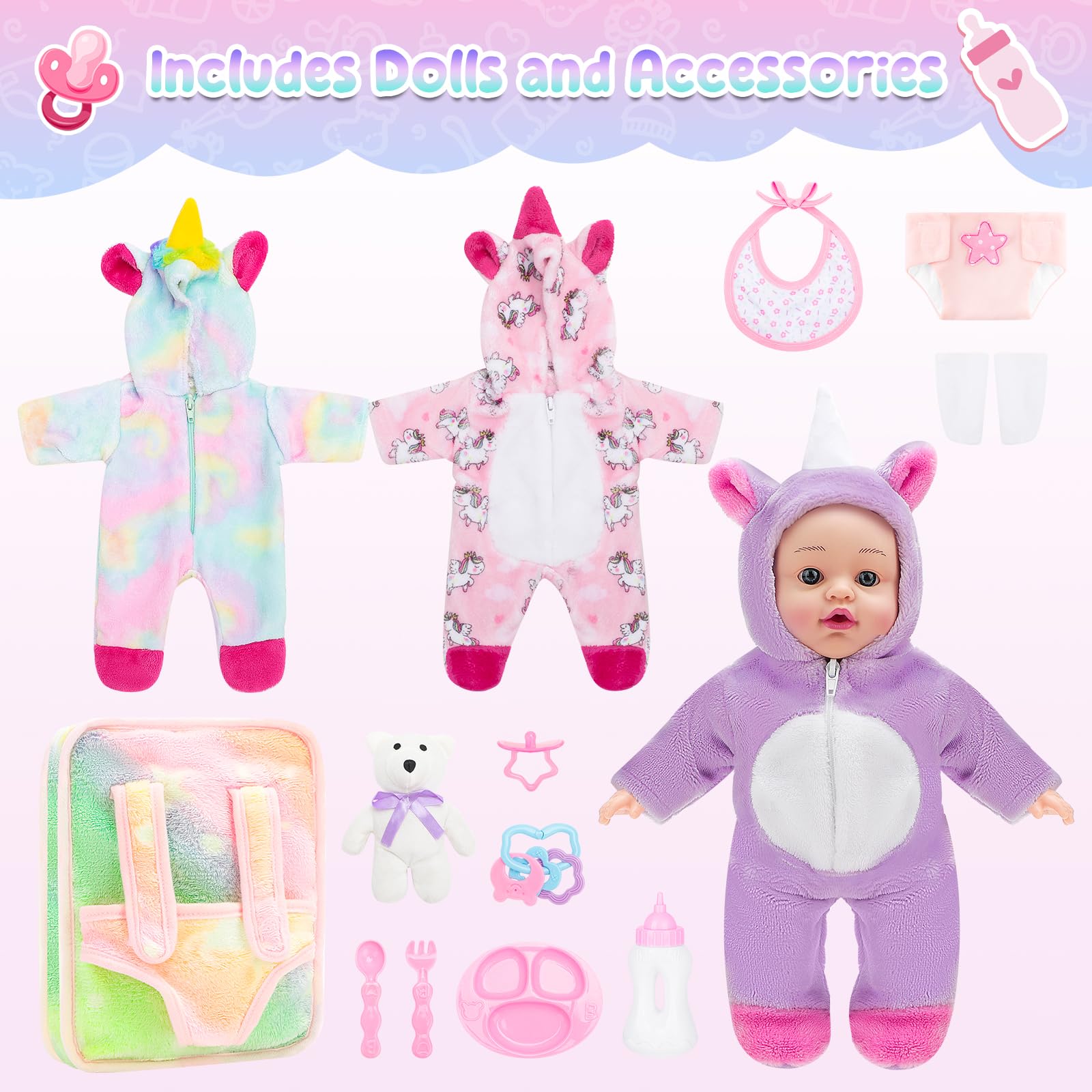 deAO child-safe construction with smooth zippers and rounded edges.