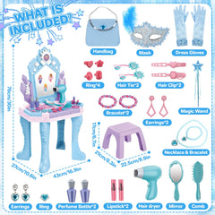 deAO Toddler Vanity Handbag – handy prop completes dress-up outfits and storytelling