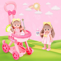 deAO toy hairdryer and comb, pretend grooming for social play