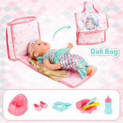 deAO 12-inch doll delivers soft, safe features for gentle storytelling.