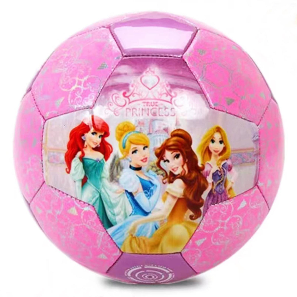 DECLIR Soccer Ball size 3 close-up texture shows a durable rubber surface for everyday play.