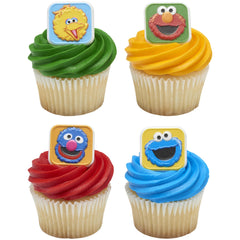 DecoPac Sesame Street toppers are food-safe and sturdy for repeated use.
