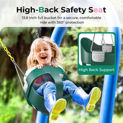DECORLIFE EVA seat texture highlights soft, skin-friendly comfort.