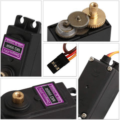 External power connection for stable operation of Deegoo-FPV MG996R