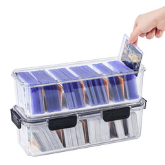 DEEIF setup shows two boxes ready for card sorting and easy transport.