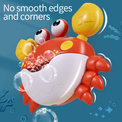 Deejoy Crab Bubble Bath Maker offers 3 modes for bubbles, music, or both.