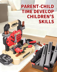Deejoy hand saw, pliers, and wrenches for safe pretend repairs.