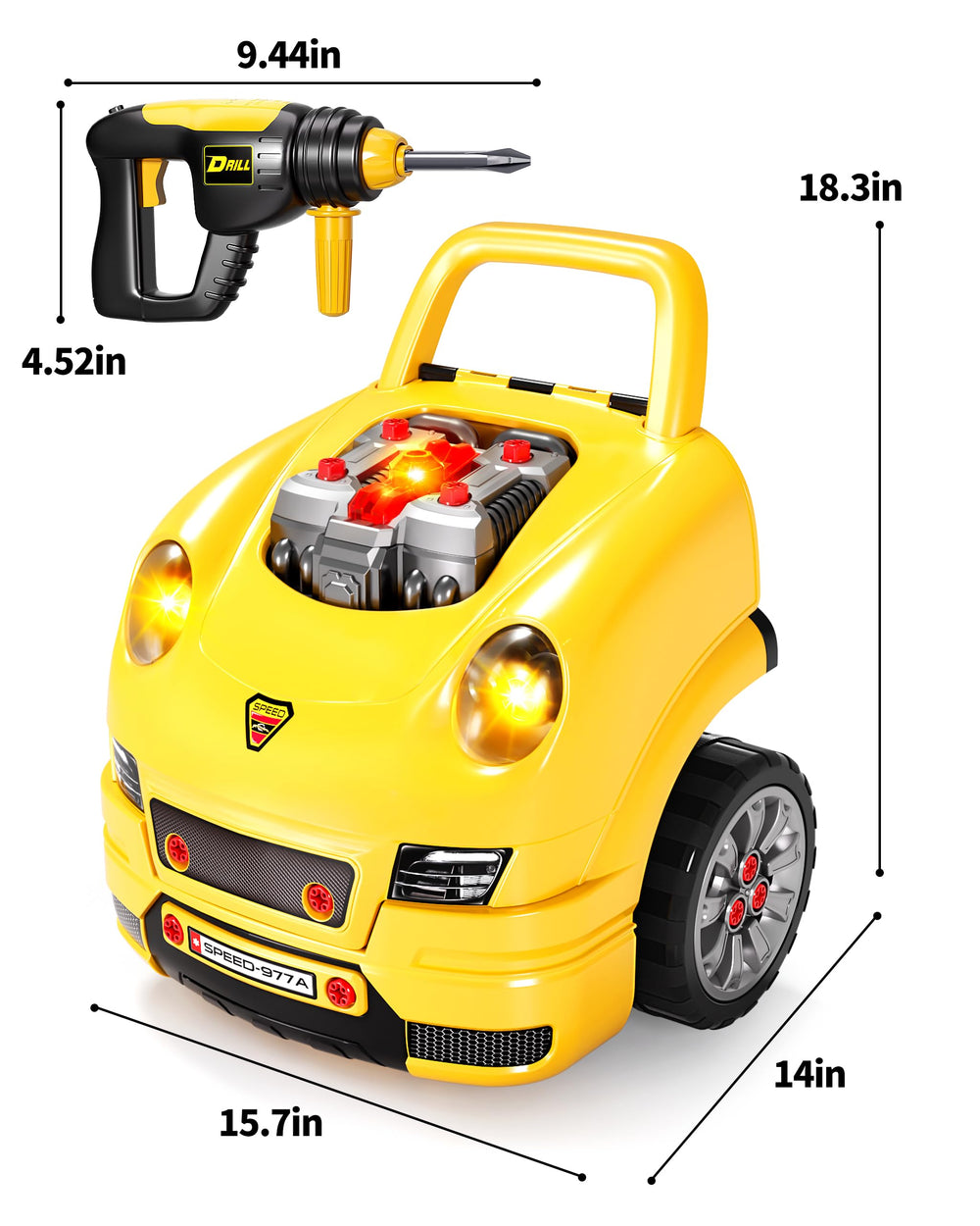 Deejoy educational toy fuels creativity with repair-focused pretend play.