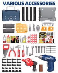 Deejoy Portable Workbench Carry Handle allows easy travel and quick cleanup.