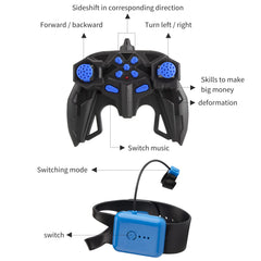 Deejoy RC stunt car rechargeable battery delivers longer play sessions.