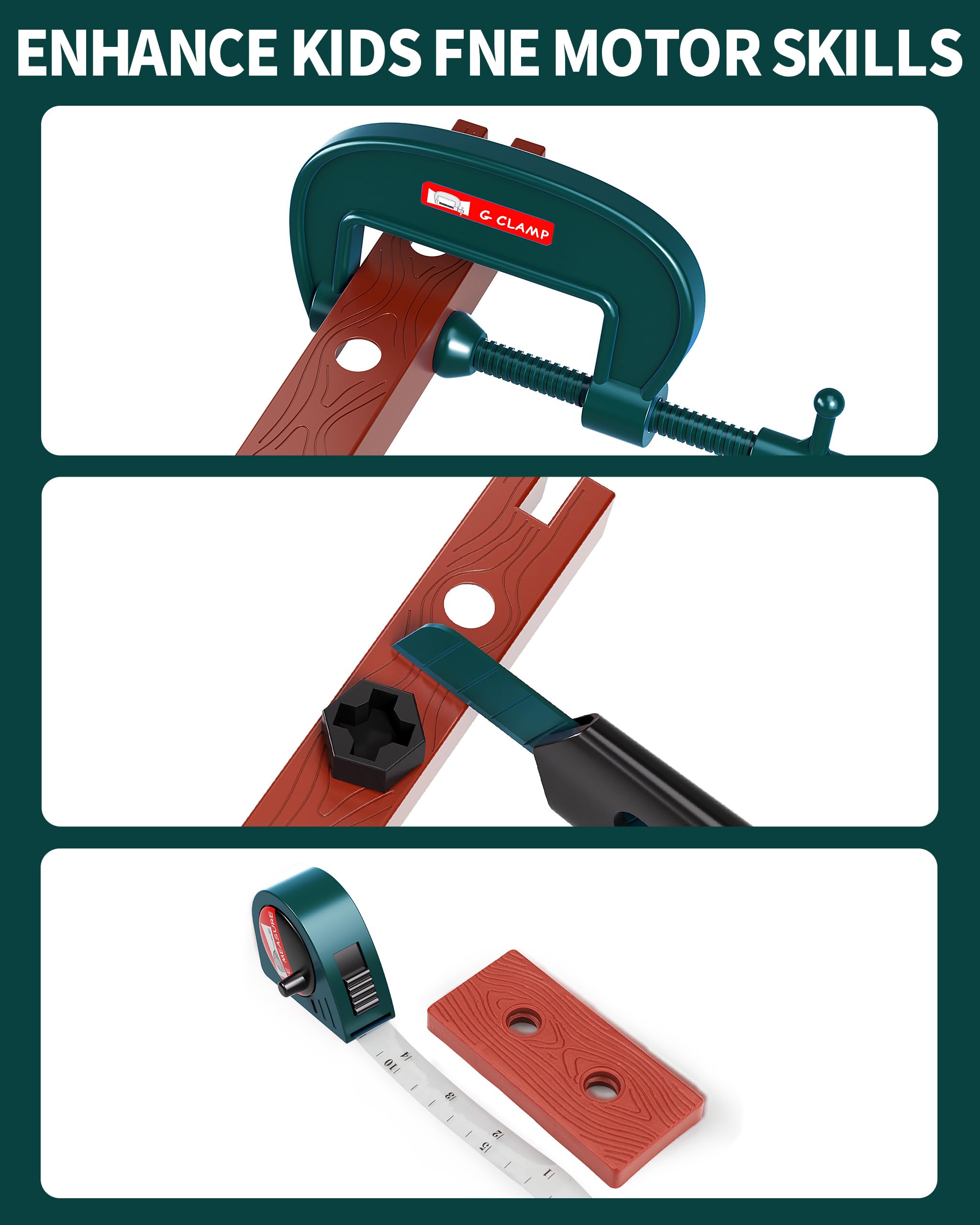 Deejoy toy hammer for safe toddler play