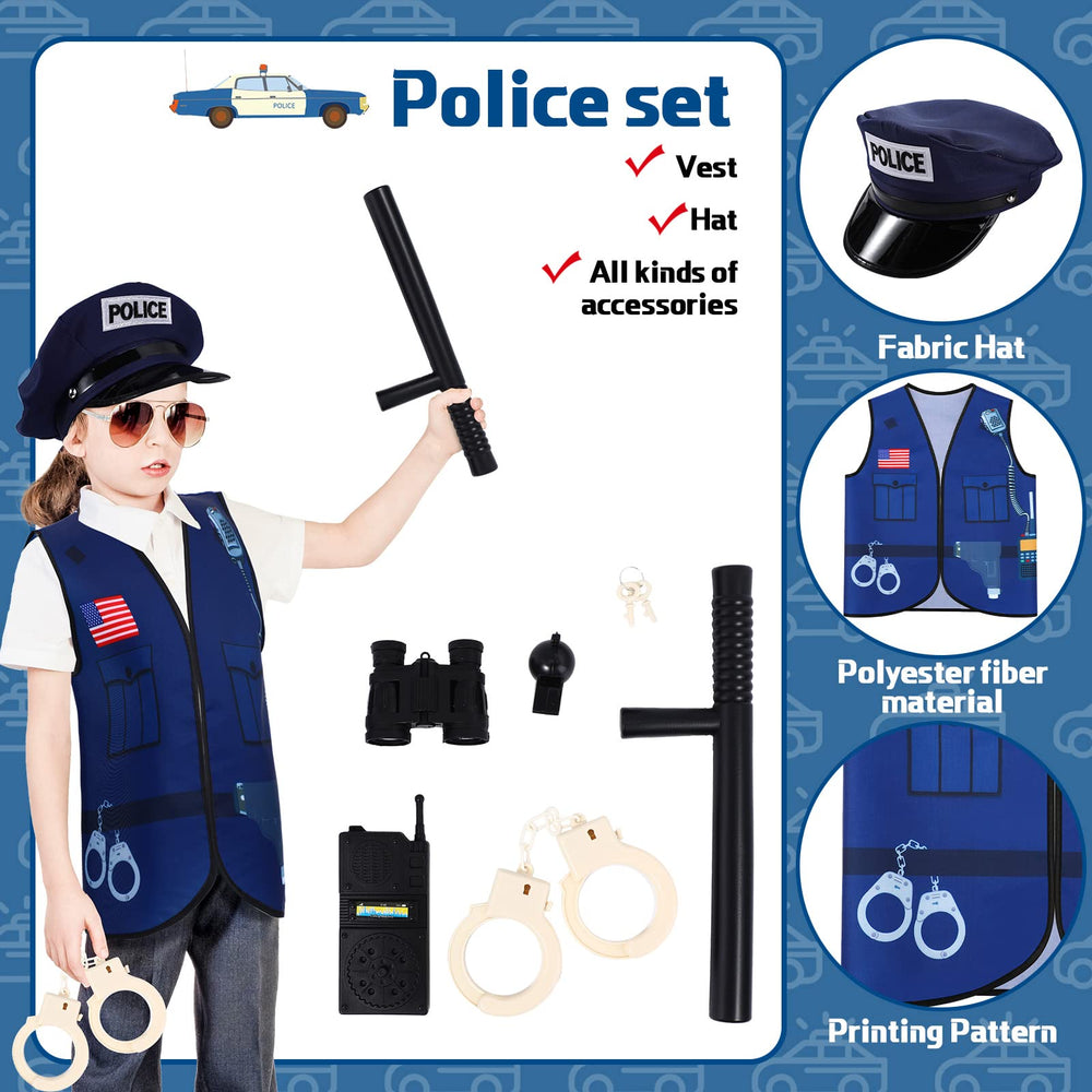 Deekin doctor costume set supports creative storytelling and pretend care scenarios