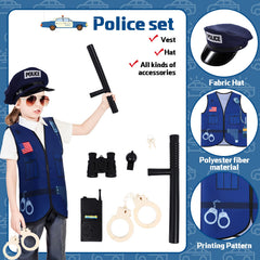Deekin doctor costume set supports creative storytelling and pretend care scenarios