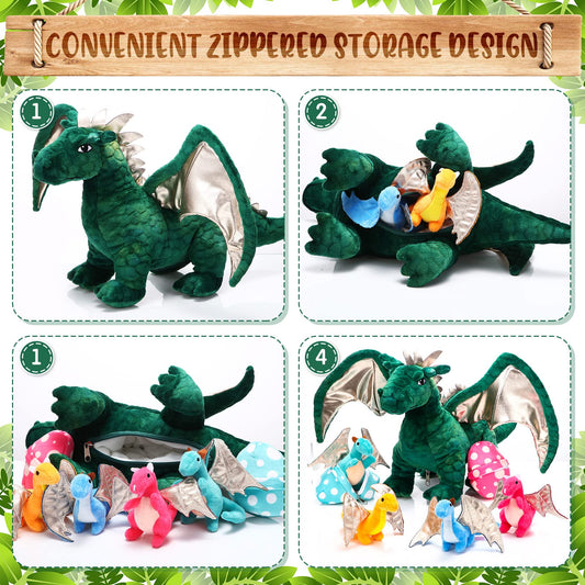 Deekin baby dragons in colors add playful storytelling companions.