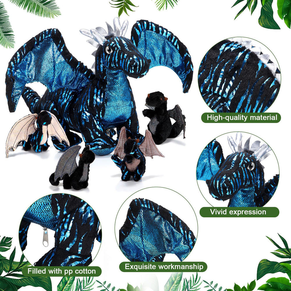 Deekin dragon eggs plush 4-inch, great as collectible decor or hatch-time fun.