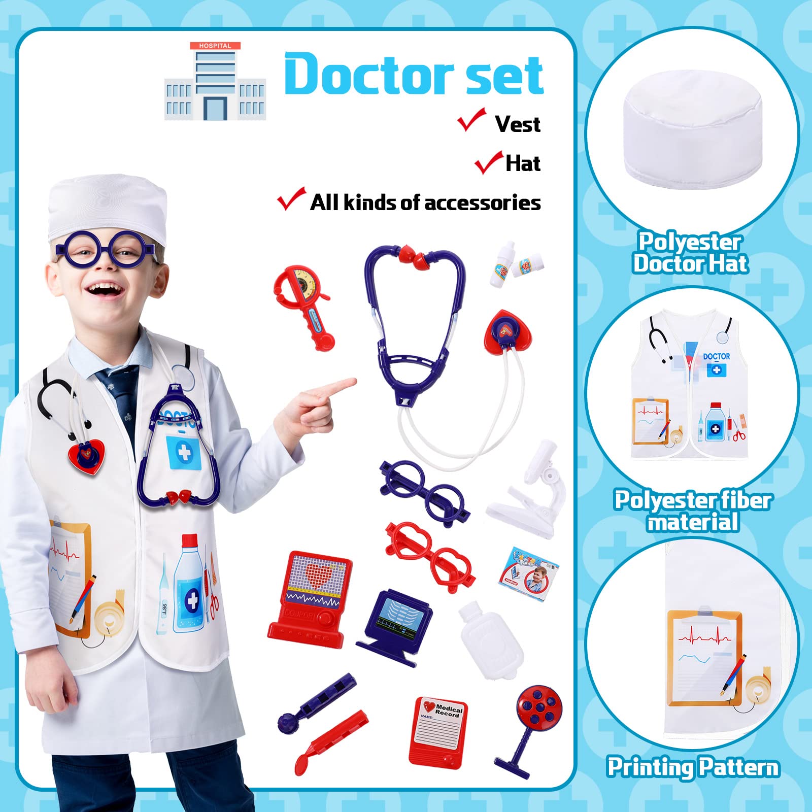 Deekin dress-up clothes set enables screen-free, social play for all