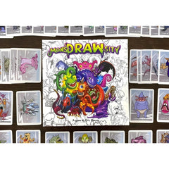 MonsDRAWsity description prompts card sparks storytelling and laughter.