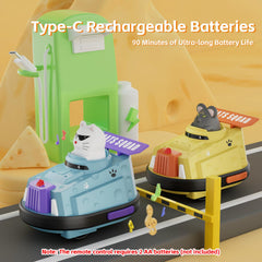deependo bumper car crafted from non-toxic ABS plastic for safe, durable play.