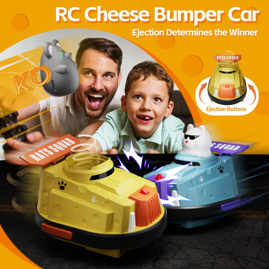 deependo rc bumper car with drifting ability for dynamic, kid-friendly battles.