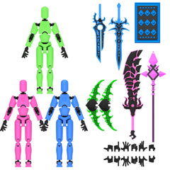 Deeplus t13 weapons accessories add glow-ready detail for dynamic poses.