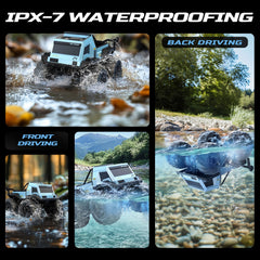 2.4GHz remote guarantees smooth multiplayer racing with no signal interference.