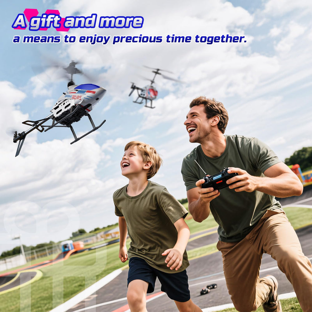 DEERC beginner-friendly RC helicopter enables confident starts