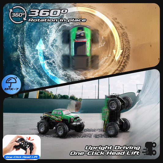 DEERC BG028 360° rotation enables smooth stunts and beginner-friendly practice.