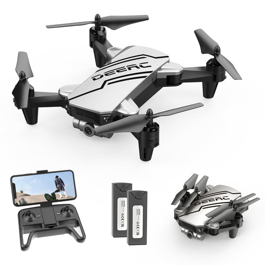 DEERC D20 camera 720P with FPV livestream for kid-friendly aerial photos
