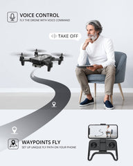 One-key start simplifies takeoffs and landings for beginners.
