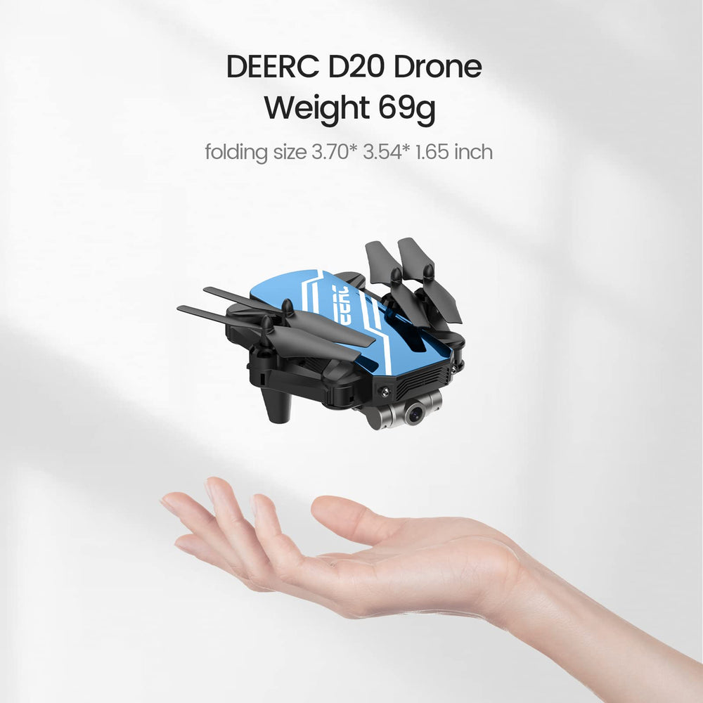 DEERC D20 two-battery pack doubles playtime for extended sessions