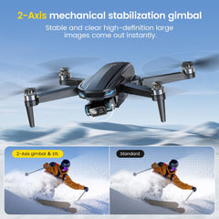 DEERC D65 ultra-light foldable design for easy travel.