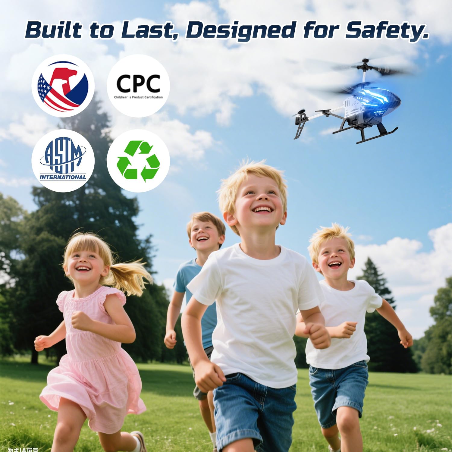 DEERC DE23 indoor-friendly design suitable for beginners.