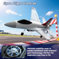 DEERC F16 Thunderbirds 2.4GHz long-range remote control for interference-free fun.