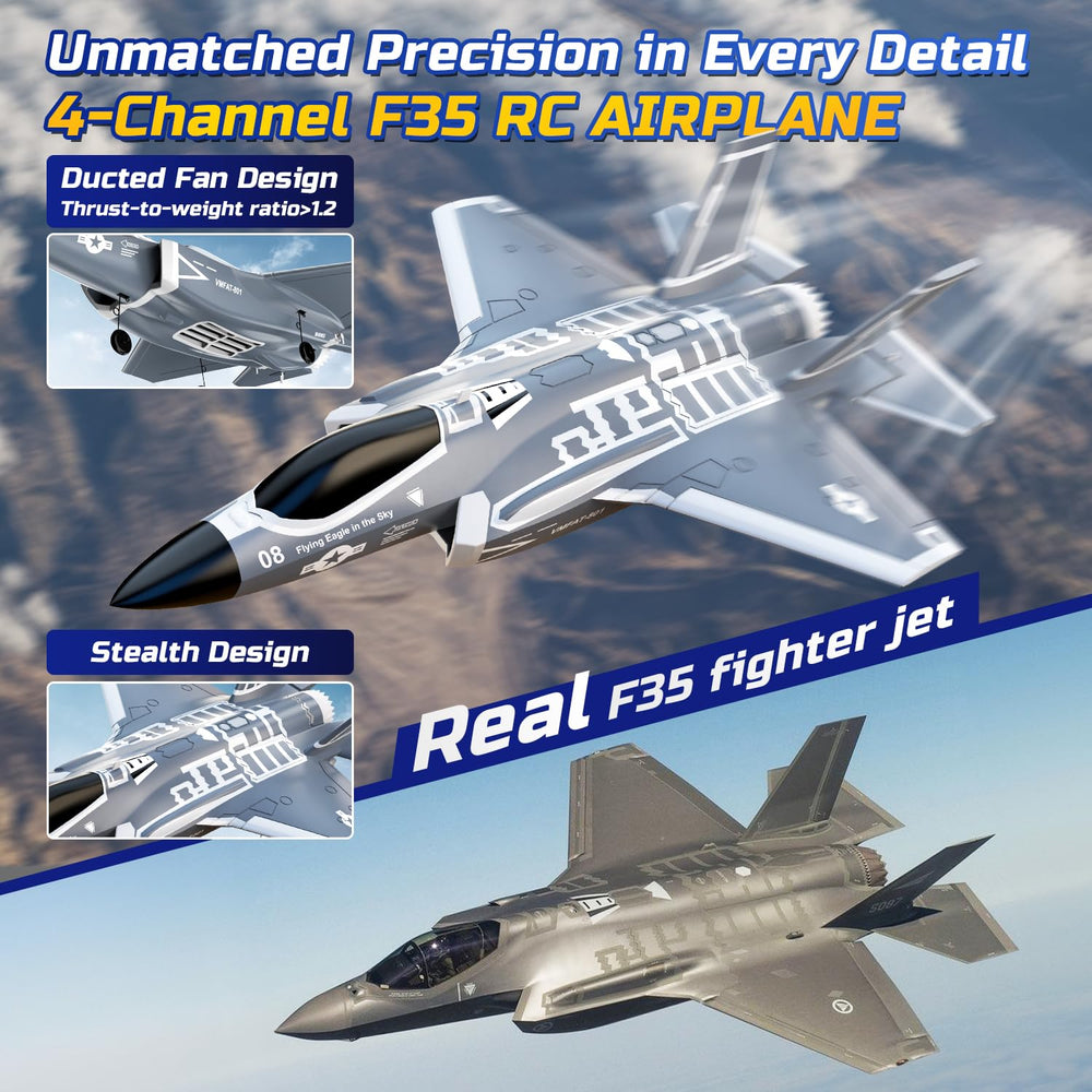 DEERC F35 EPP foam construction boosts durability and light handling.