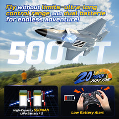 DEERC F35 2.4GHz remote delivers stable, precise control.