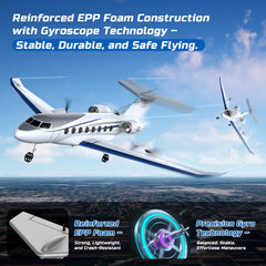 DEERC G650 6-axis gyro stabilizer enables smooth control