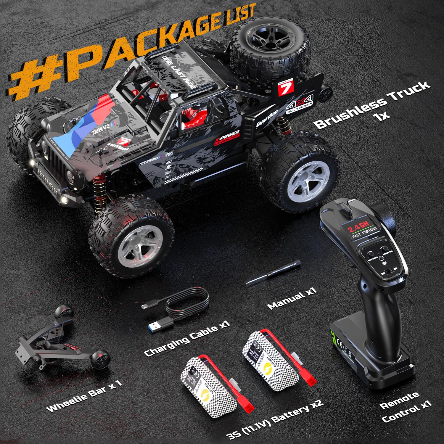 DEERC off-road trophy-truck action showcases reliability and genuine hobby-grade performance.