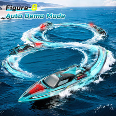 DEERC auto shutoff prevents motor damage when out of water.