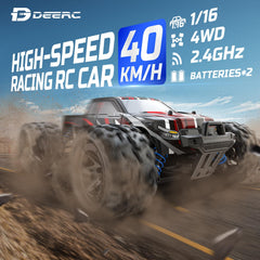 DEERC RC car motor heat sink helps prolong motor life.